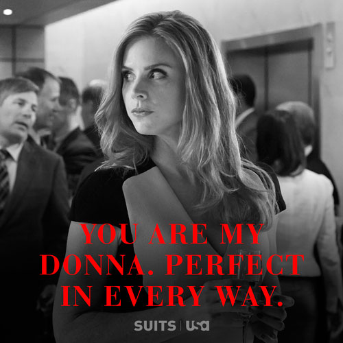 You Are My Donna. Perfect in Every Way.